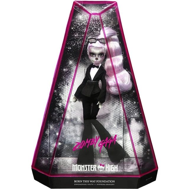 Original Monster High Zomby Gaga Boneca Limited Edition