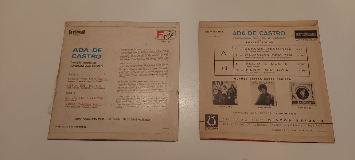 Ada de Castro (Discos de Vinil)