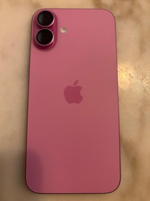Iphone 16 Plus rosa, bateria 100%, como novo