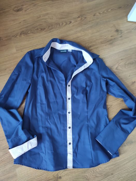 Koszula esmara rozmiar 38 granat wizytowa