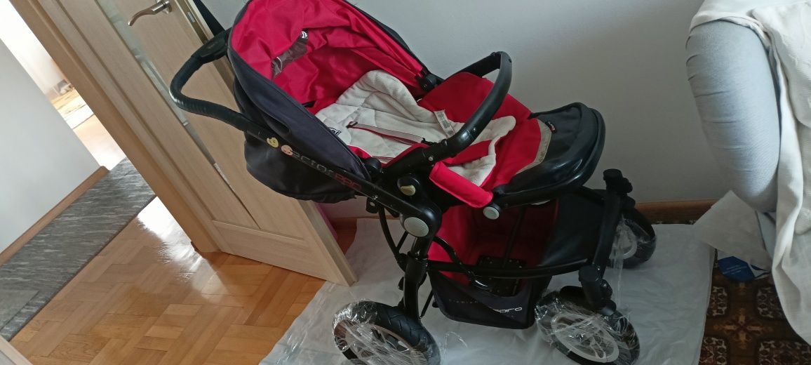Wózek -Espiro Wector pro-głęboko spacerowy