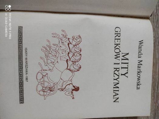 Mity Greków i Rzymian 1987r. Wanda Markowska