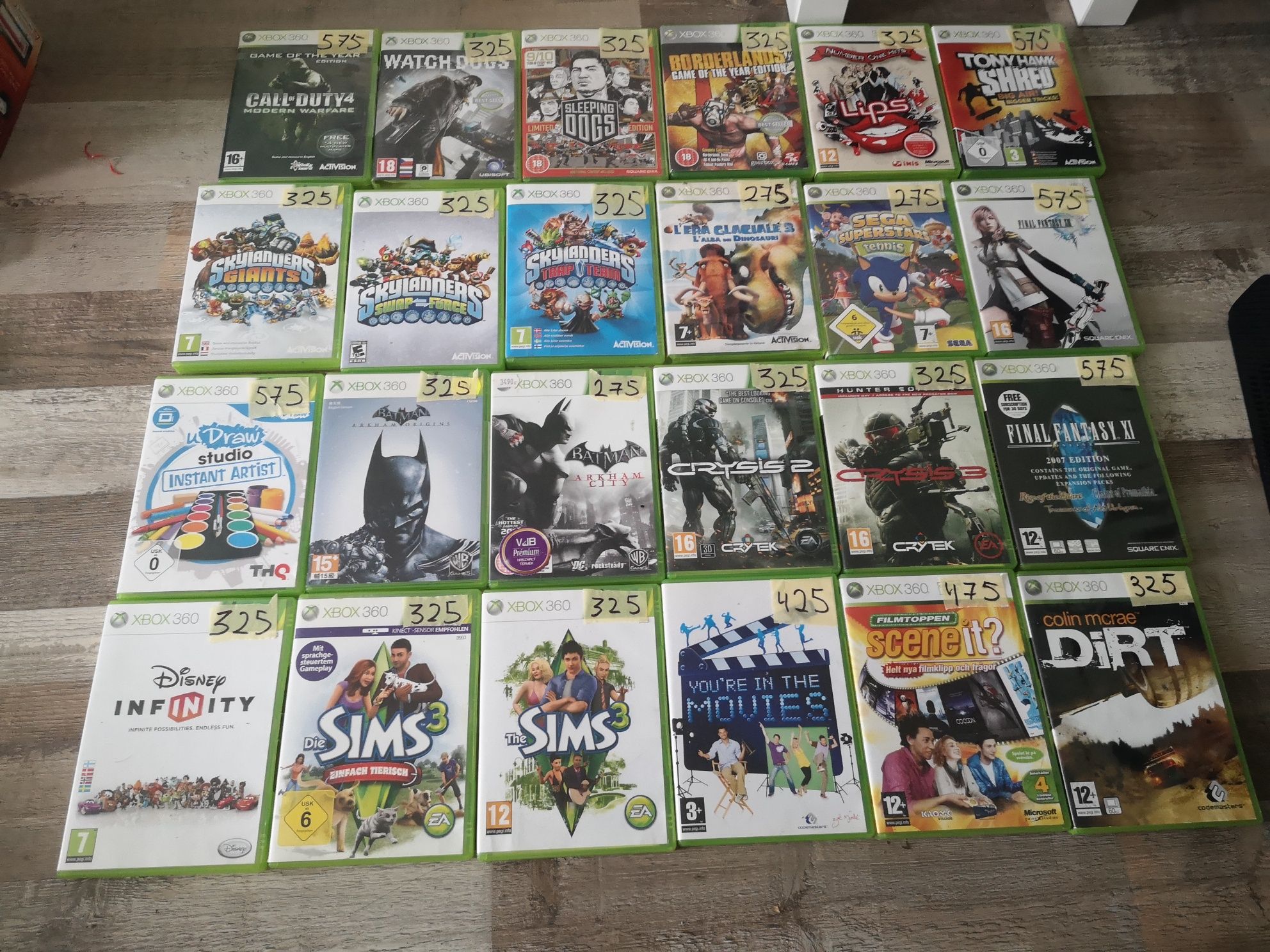 Диски Kinekt xbox 360 ікс бокс  кінект sports game вся колекція