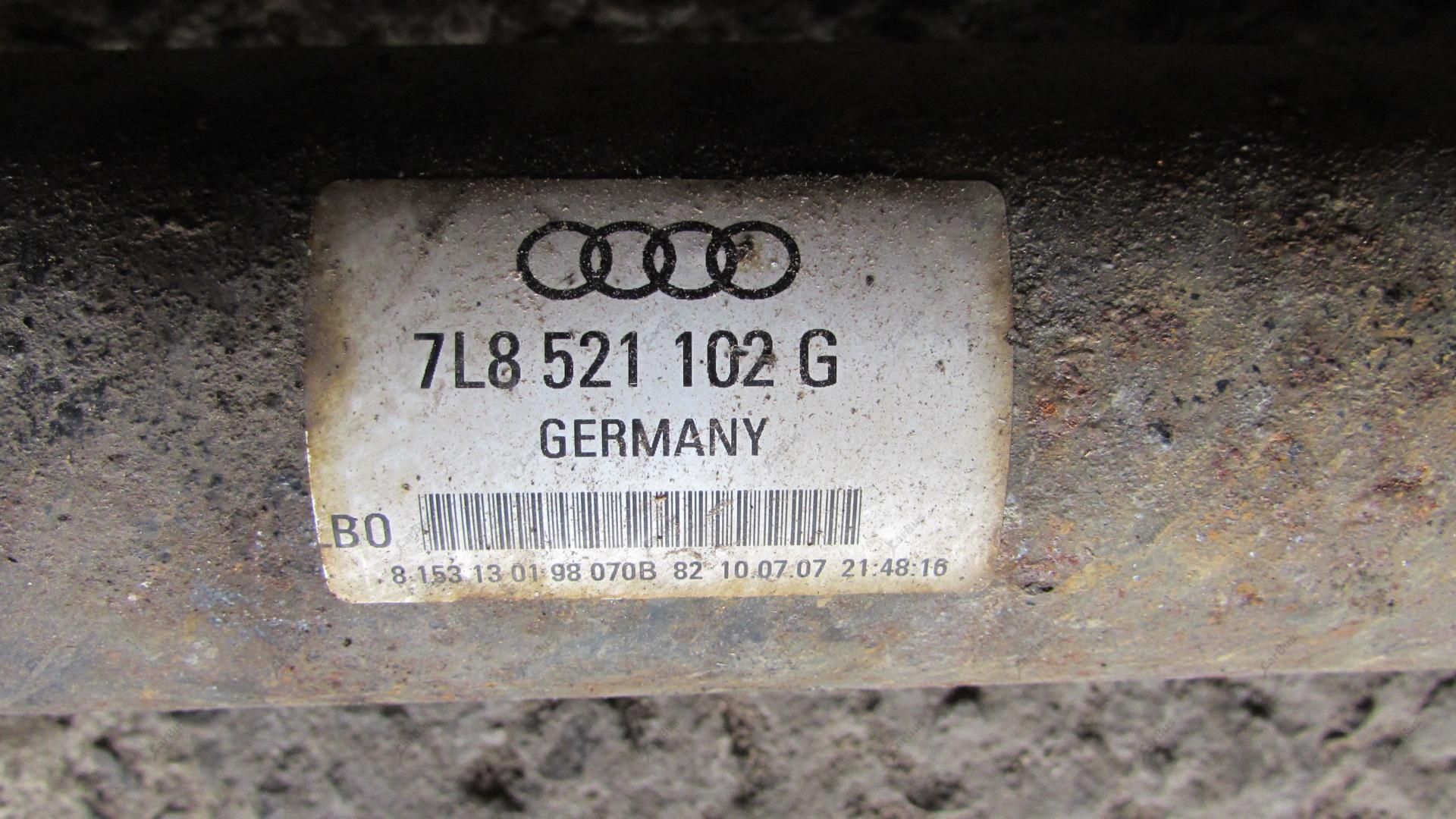 Кардан задній Audi Q7 4L 3.0 дизель Задний кардан Ауди КУ7 4Л Разборка