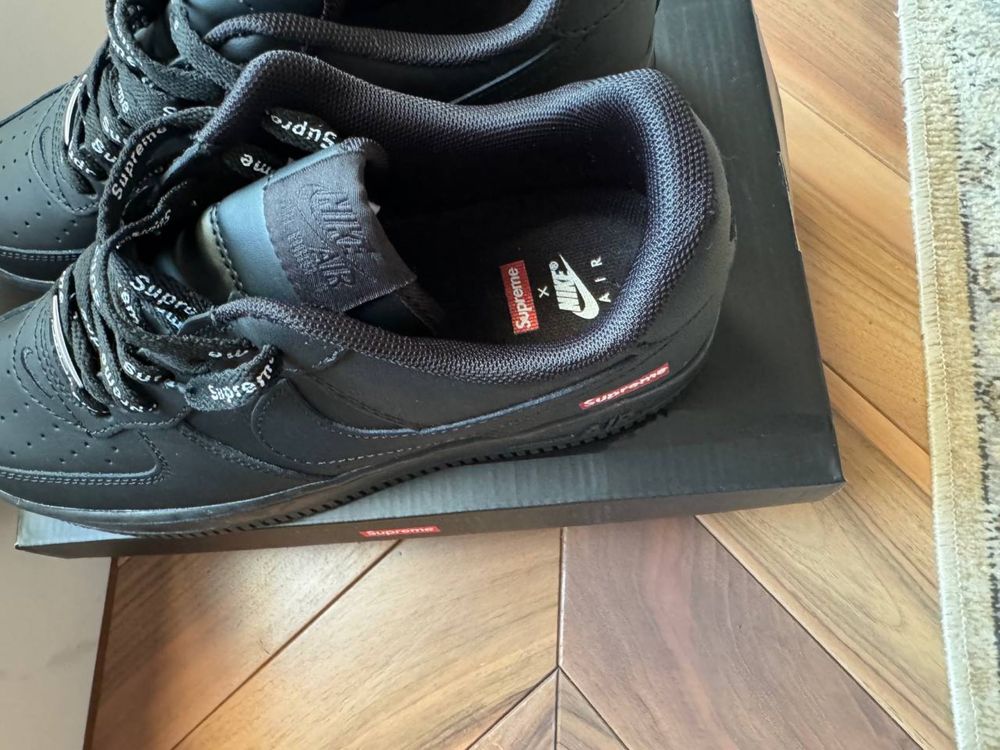 Nike air Force 1 Low Black Supreme 1:1 ORIGINAL