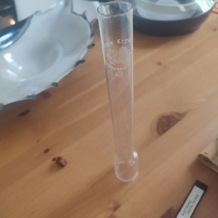 Prima krystal komin kominek do lampy naftowej