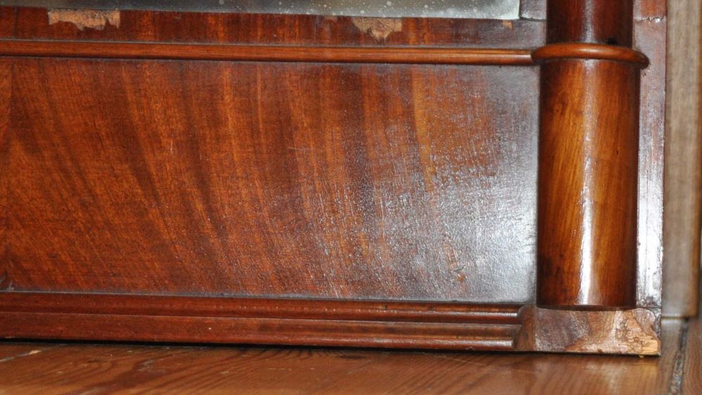 Lustro w stylu Biedermeier 141 cm. x 50 cm.  x 6 cm.