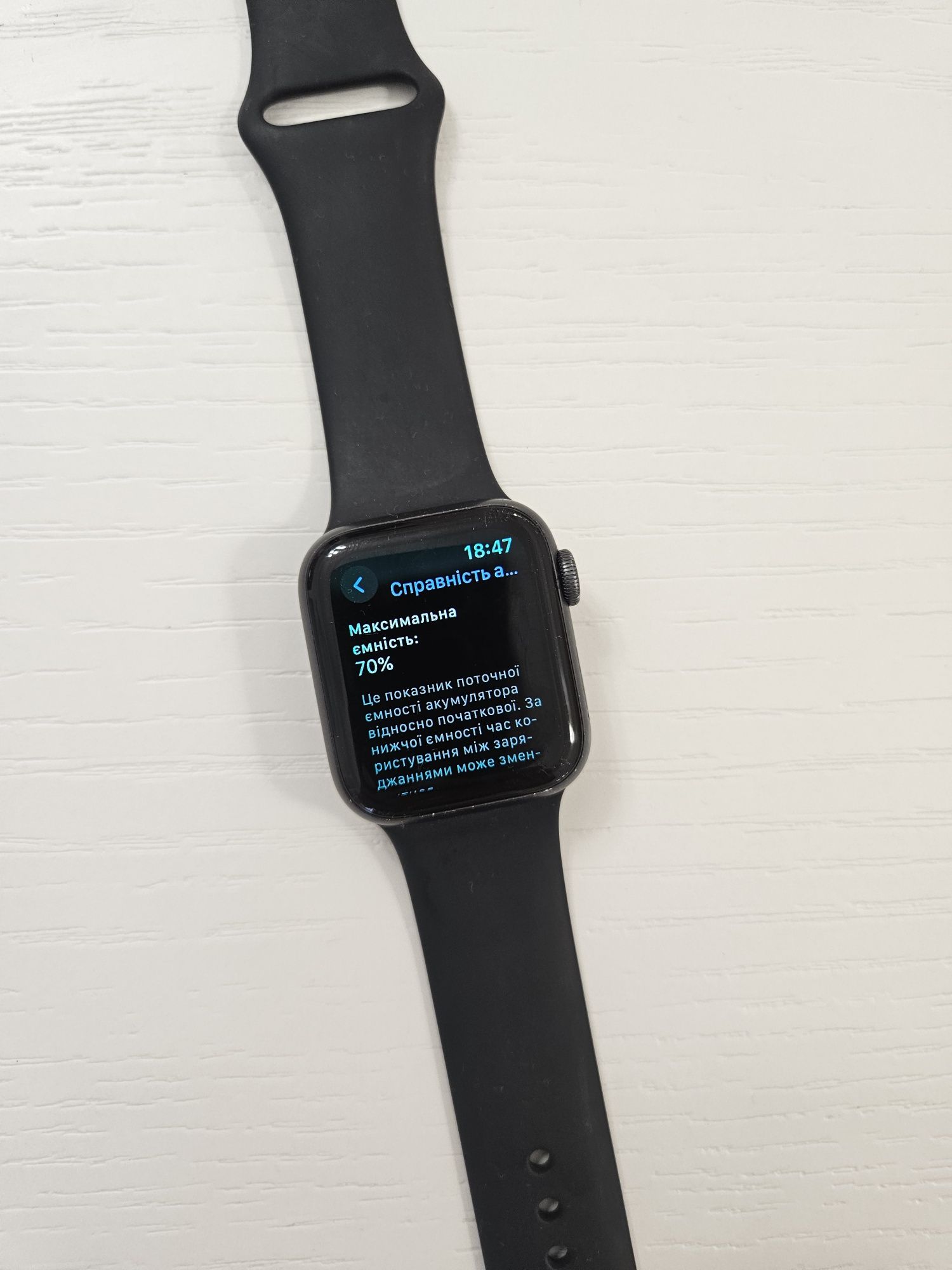 Оригінальні Apple Watch Series 5 40mm Gray Wi-Fi