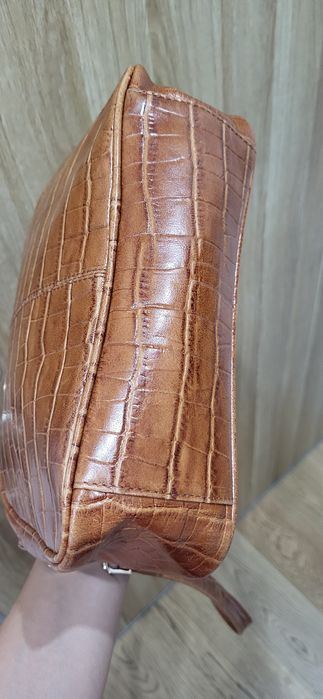 Torebka Ochnik skóra naturalna listonoszka