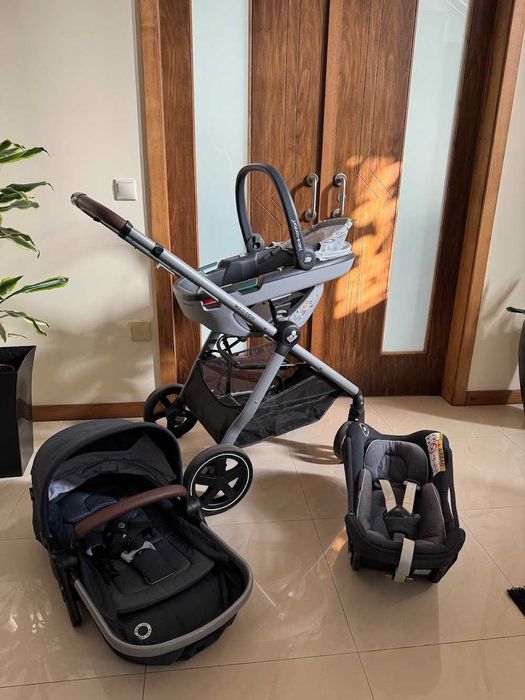 MAXI-COSI  | Carrinho + Ovo + Alcofa + Cadeira de refeição
