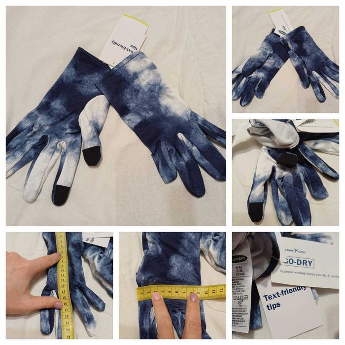 Класні сенсорні нові рукавички Go-DryText-Friendly Performance OldNavy