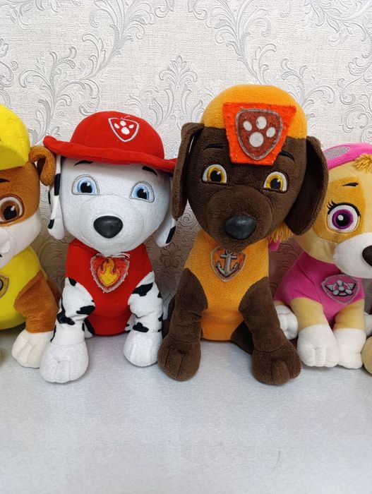 Щенячий патруль м'яка іграшка Маршал Зума Гонщик Скай Ліберті Крипиш