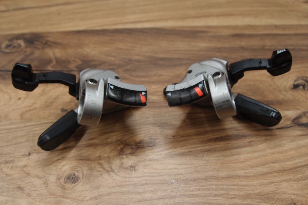 manetki rowerowe Shimano Deore XT SL-M750 3 x 9 rzędów retro MTB