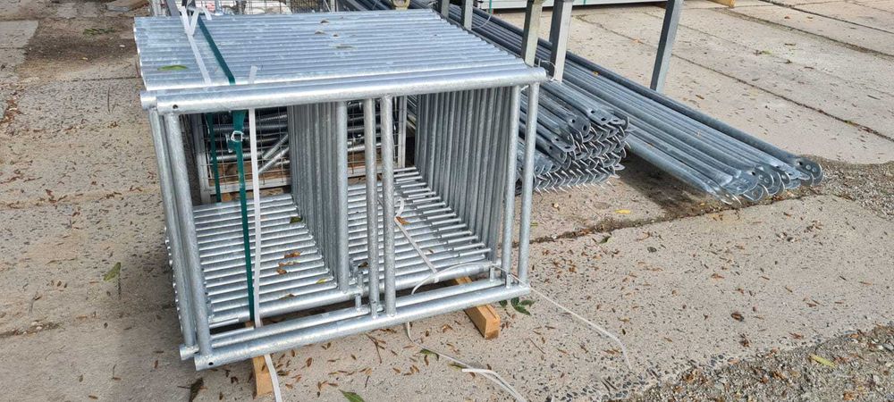 NOWE rusztowanie elewacyjne, na ścianę szczytową ~ typ Plettac ~ 64m2