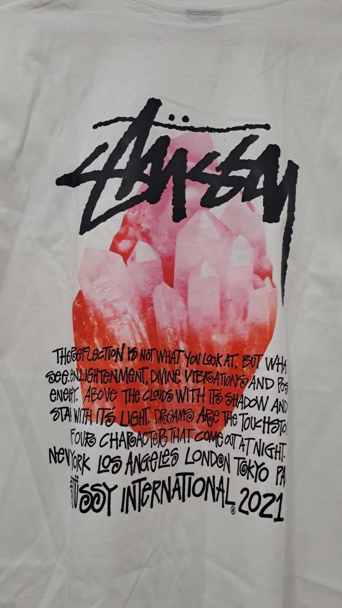 [Киев] Stussy Crystal Logo t-shirt (футболка стусси стуси стусі тишка)