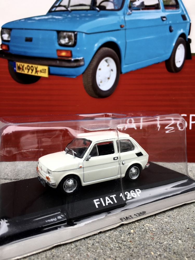 Kolekcjonerski FIAT 126P #13-auta PRL,model,autka,kolekcja