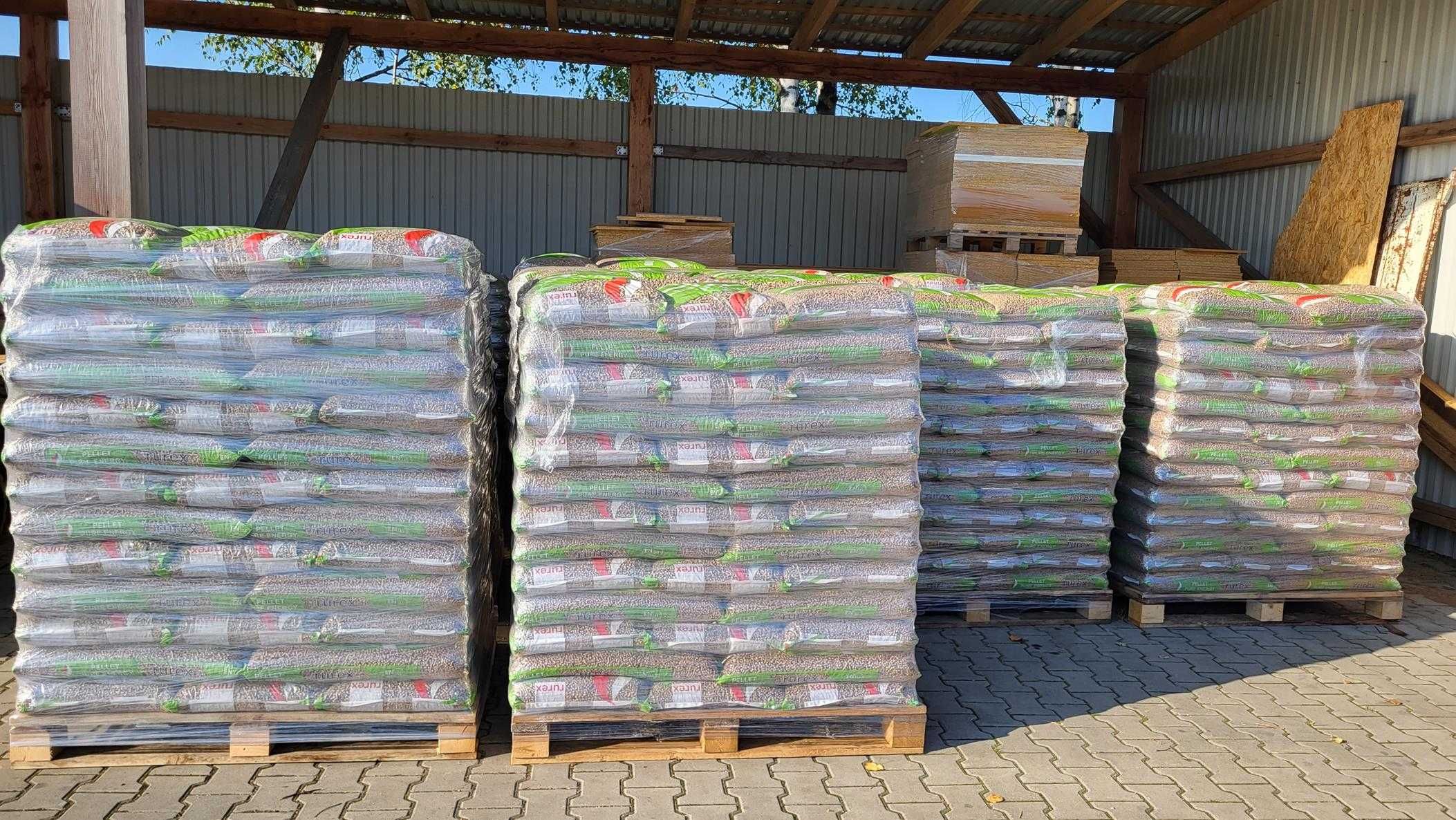 Pellet A1 Rurex 6mm Certyfikowany Pelet Drzewny Iglasty