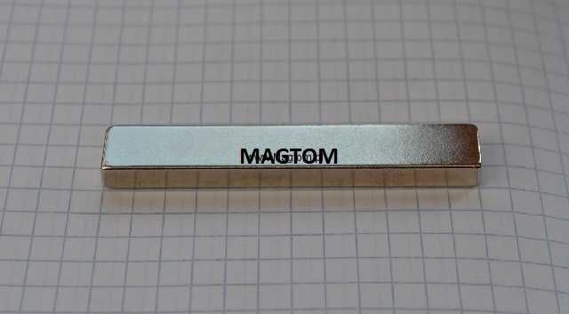 Magnes płytkowy neodymowe magnesy płytkowe  60x10x5 tir scania