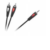 Kabel wtyk jack 3.5 - 2RCA 3m jack - chincz