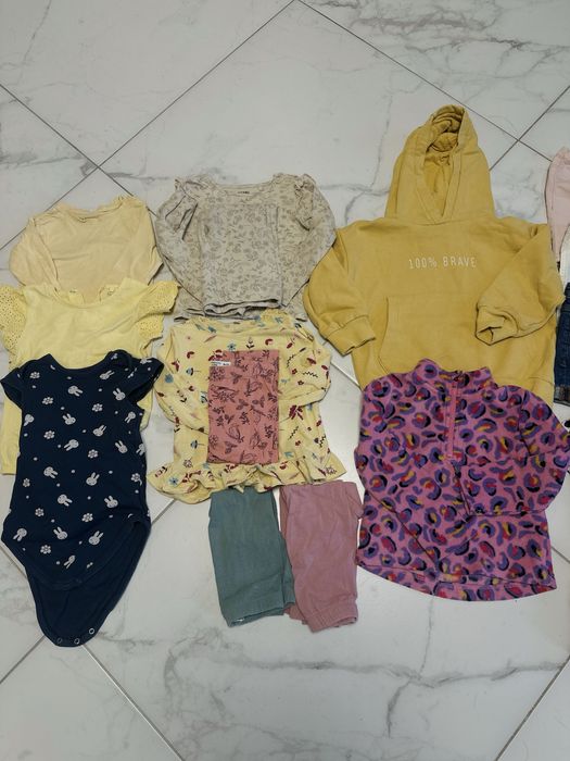 Великий набір речей пакет речей на дівчинку 92-98р