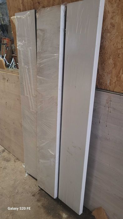 Parapet pcv - Nowy 158x25cm biały