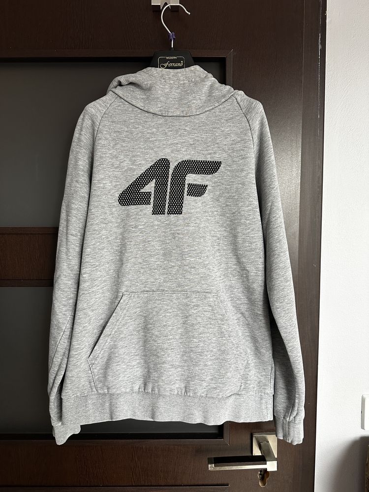 Bluza chłopięca 4F, szara, rozmiar 158