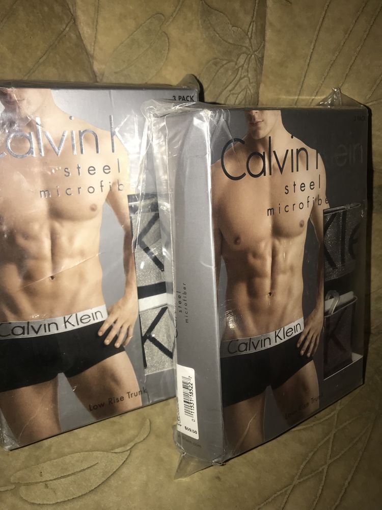Чоловічі труси Calvin Klein Men's Low Rise Trunk (3 Pack)