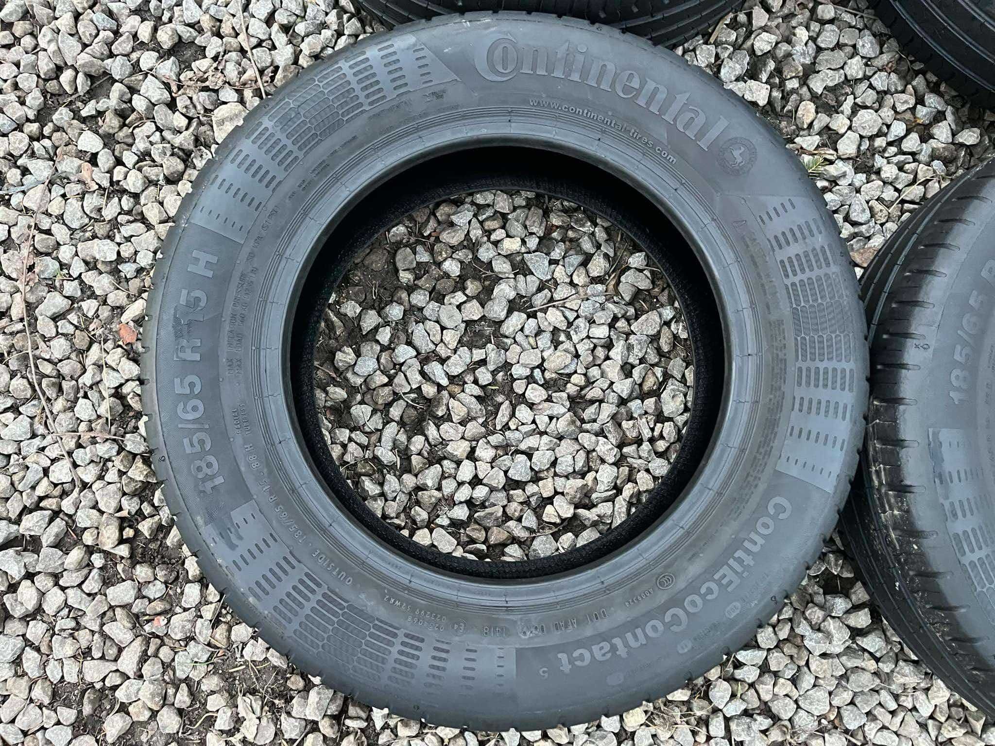 Opony 185/65R15 Cotninental ContiEcoContact 5 Lato 2sztuki 6,37mm