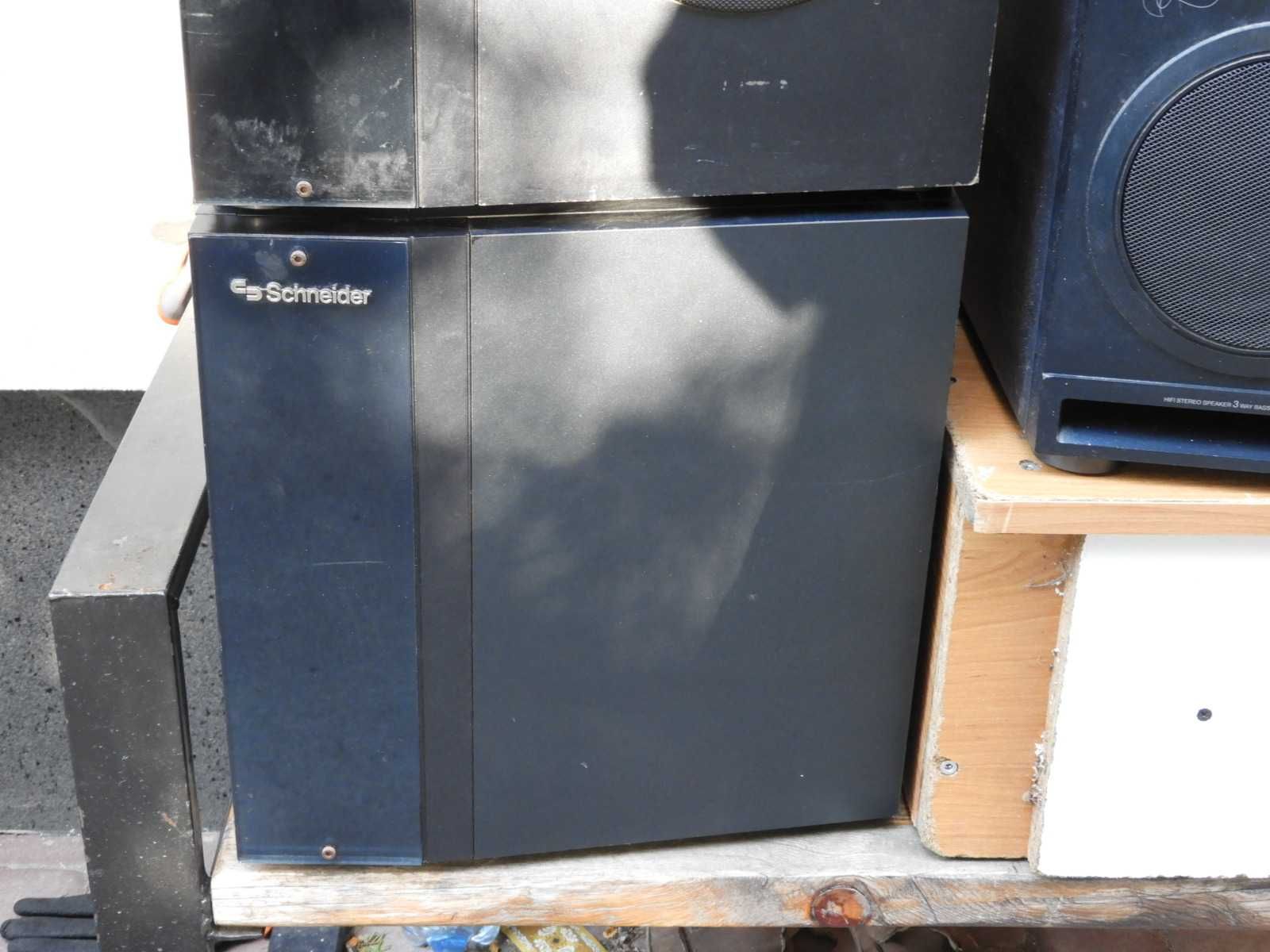 Zestaw Schneider Queens wieża gramofon subwoofer