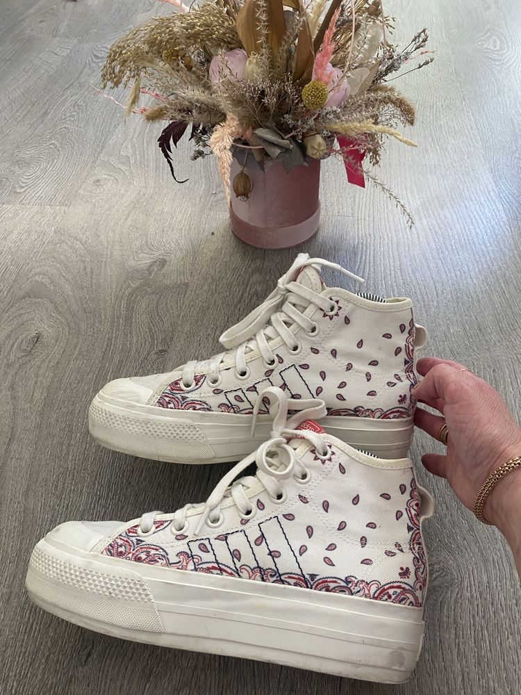 Adidas Nizza Platform bytu damskie