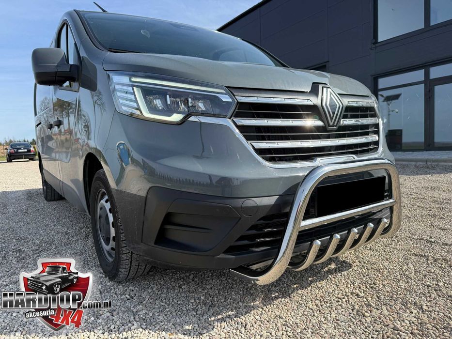 Orurowanie Renault Master Kły Baranek niskie Grill Chrom