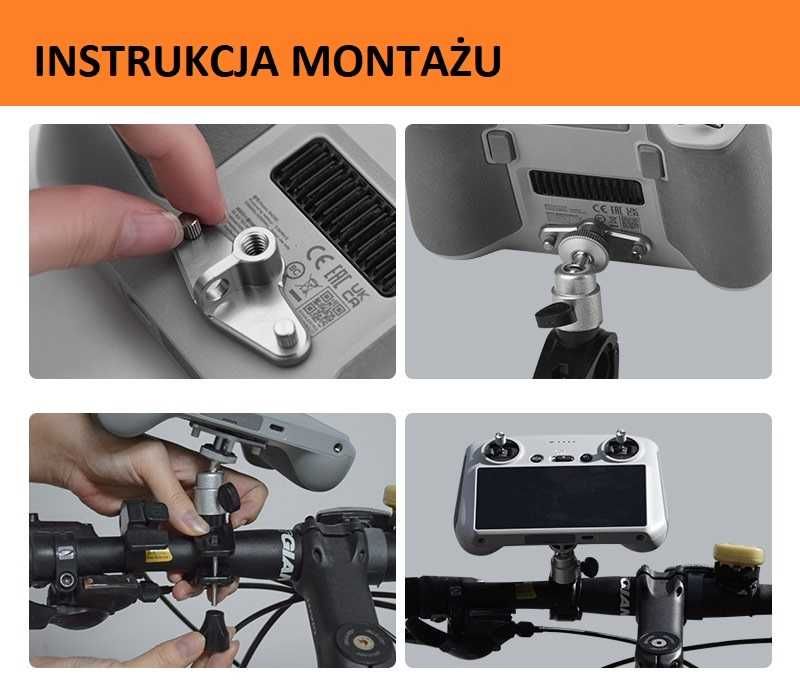 uchwyt rowerowy mocowania pilota DJI MINI 3 PRO