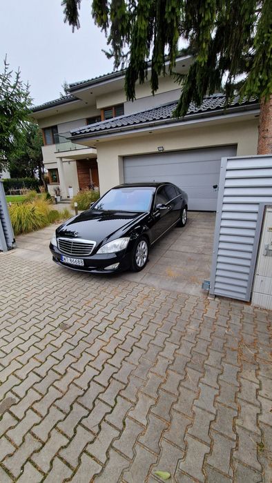 Mercedes w221 klasa S 550 4matic long LPG niezniszczony serwisowany