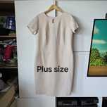 Sukienka wieczorowa 48 46 krótki rękaw plus size