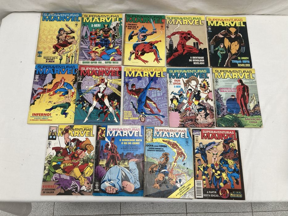 Livros Superaventura Marvel, Banda Desenhada
