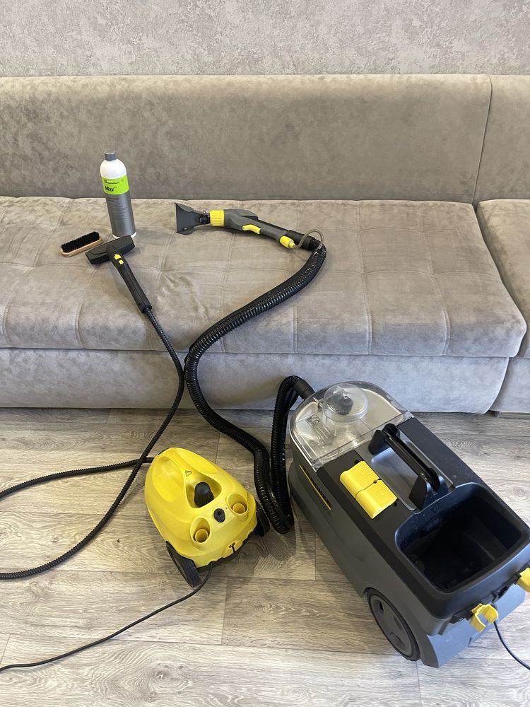 Аренда моющего пылесоса/Пароочистителя /Karcher Puzzi 10/1