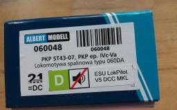 lokomotywa ST43-07 albert modell