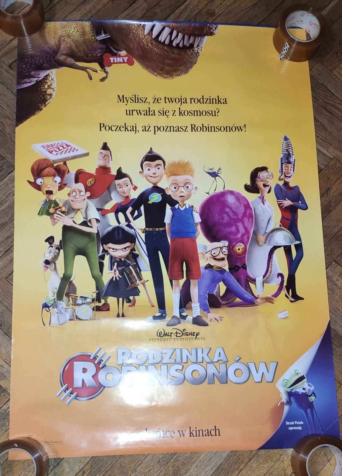 Rodzinka Robinsonów A plakat filmowy oryginalny