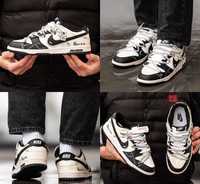 Мужские кроссовки Nike SB Dunk Low Robinson Black White Beige 39-45