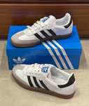 Adidas Samba OG White and Black EU  39-46
