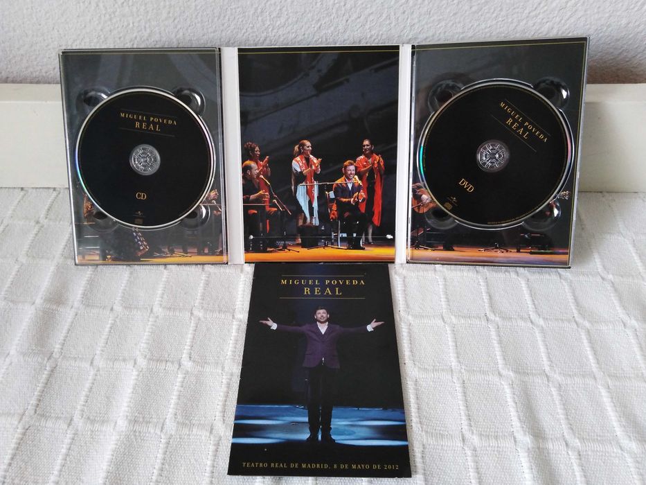 CD  & DVD Miguel Poveda Real