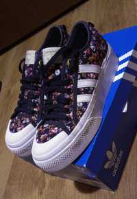 Adidas Originals Nizza platform W 8,5 flowers 40 2/3