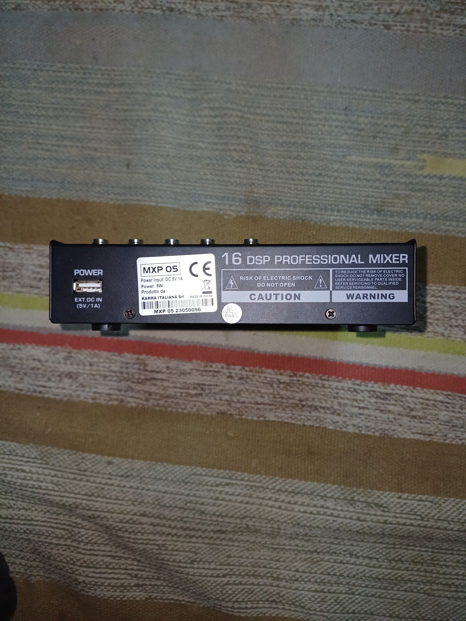 Mesa de som GLEM MXP 05
