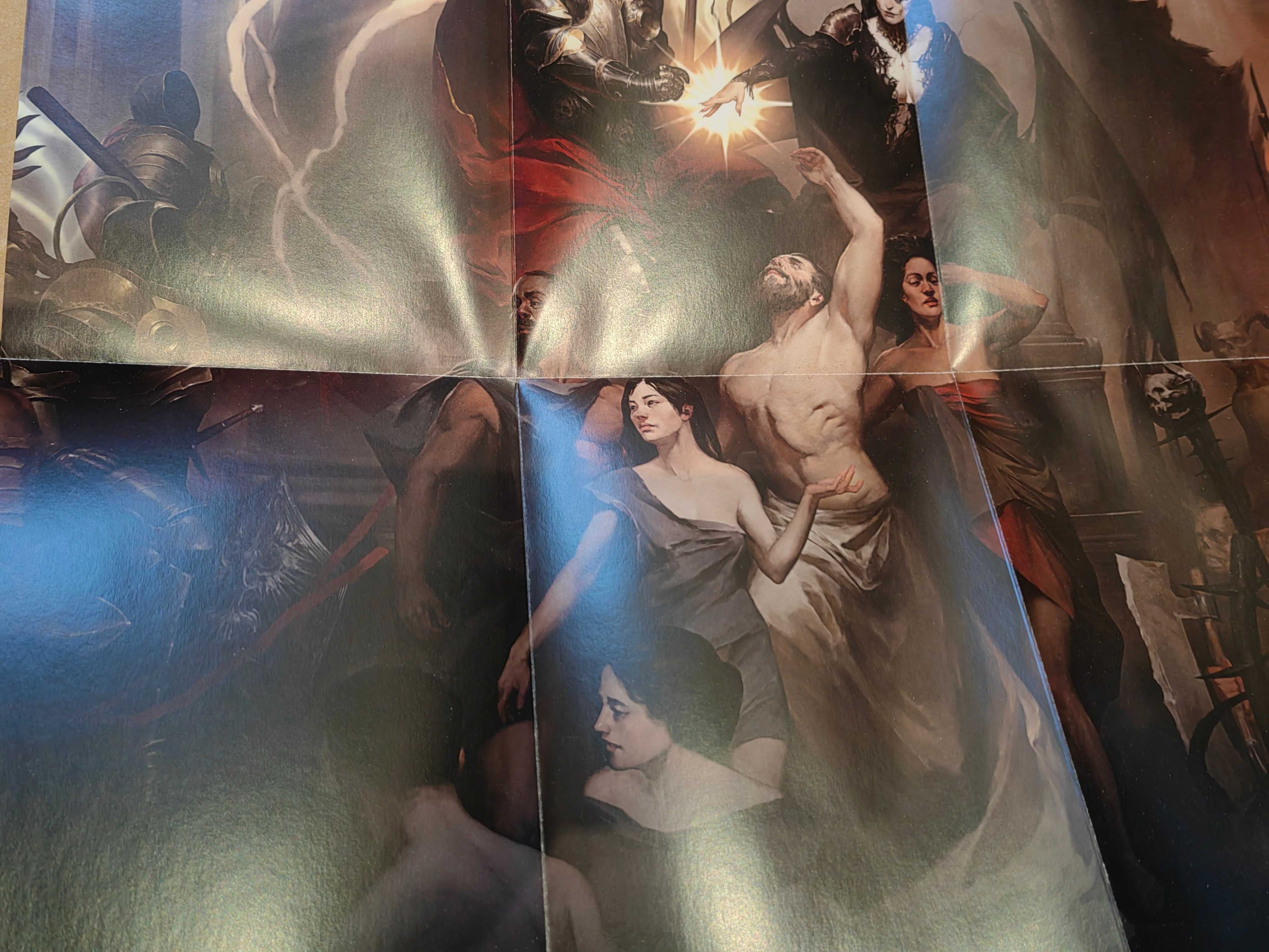 Diablo IV 4 litografie, karty - preorder, nieużywany bdb stan Nintendo