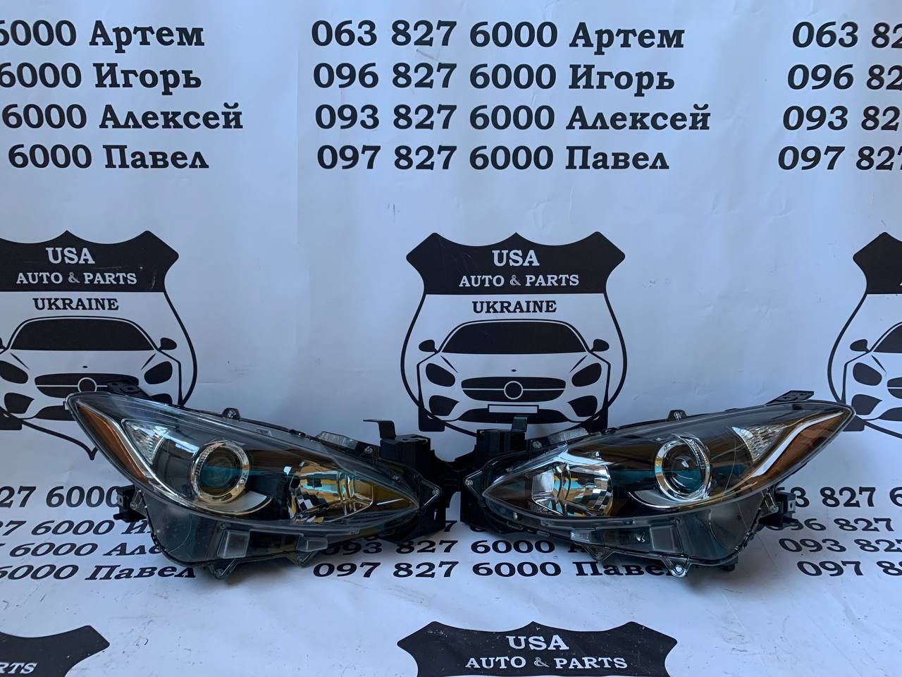 Mazda 3 2014 2015 2016 фары фара Мазда запчасти