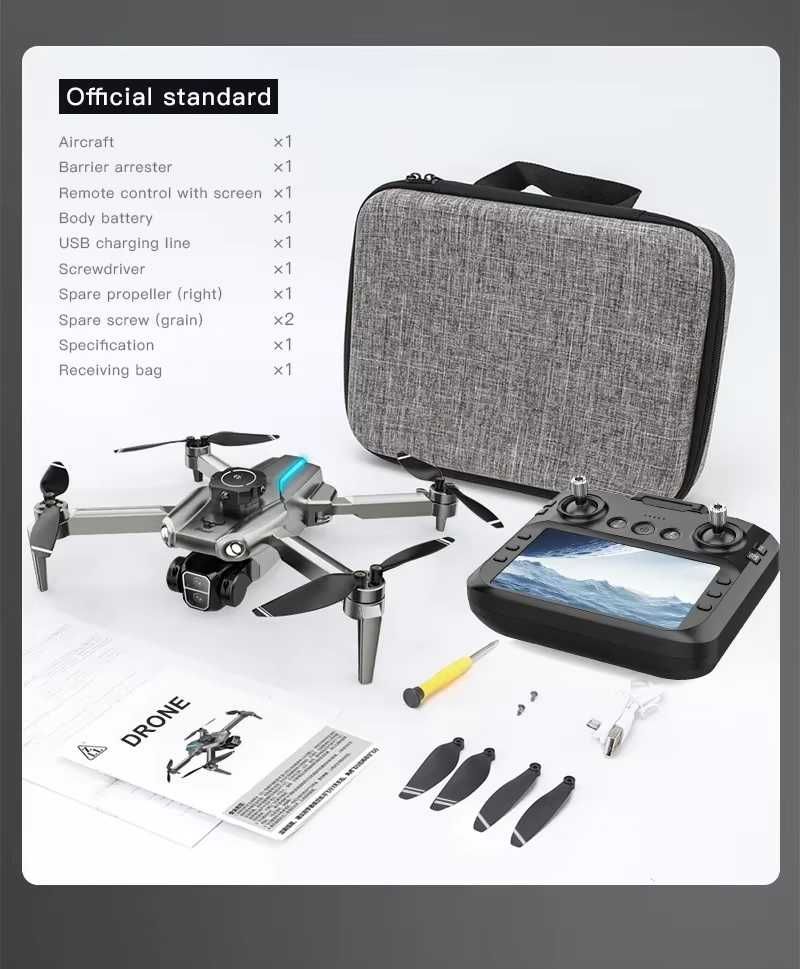 Dron SG109 MAX RC GPS WiFi 1200 m z ekranem LED.
