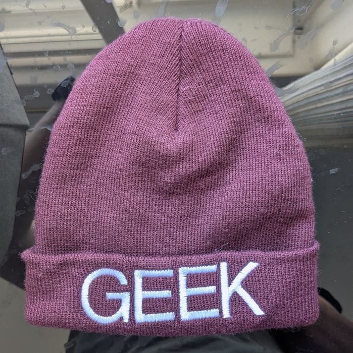 Gorro Geek Bordô