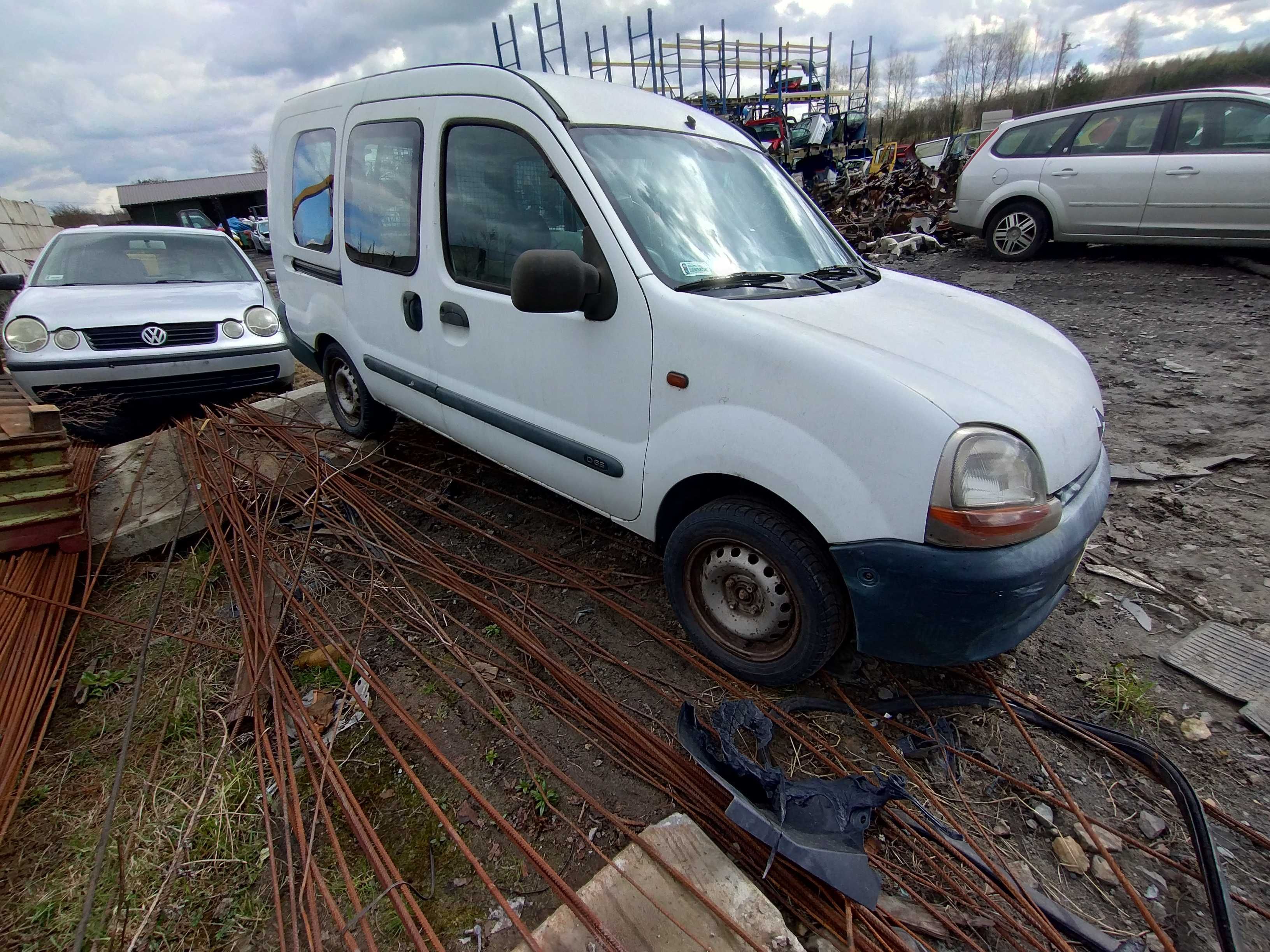 Renault Kangoo I 1 01r 1.9D Wszystkie Części Belka Drzwi Silnik