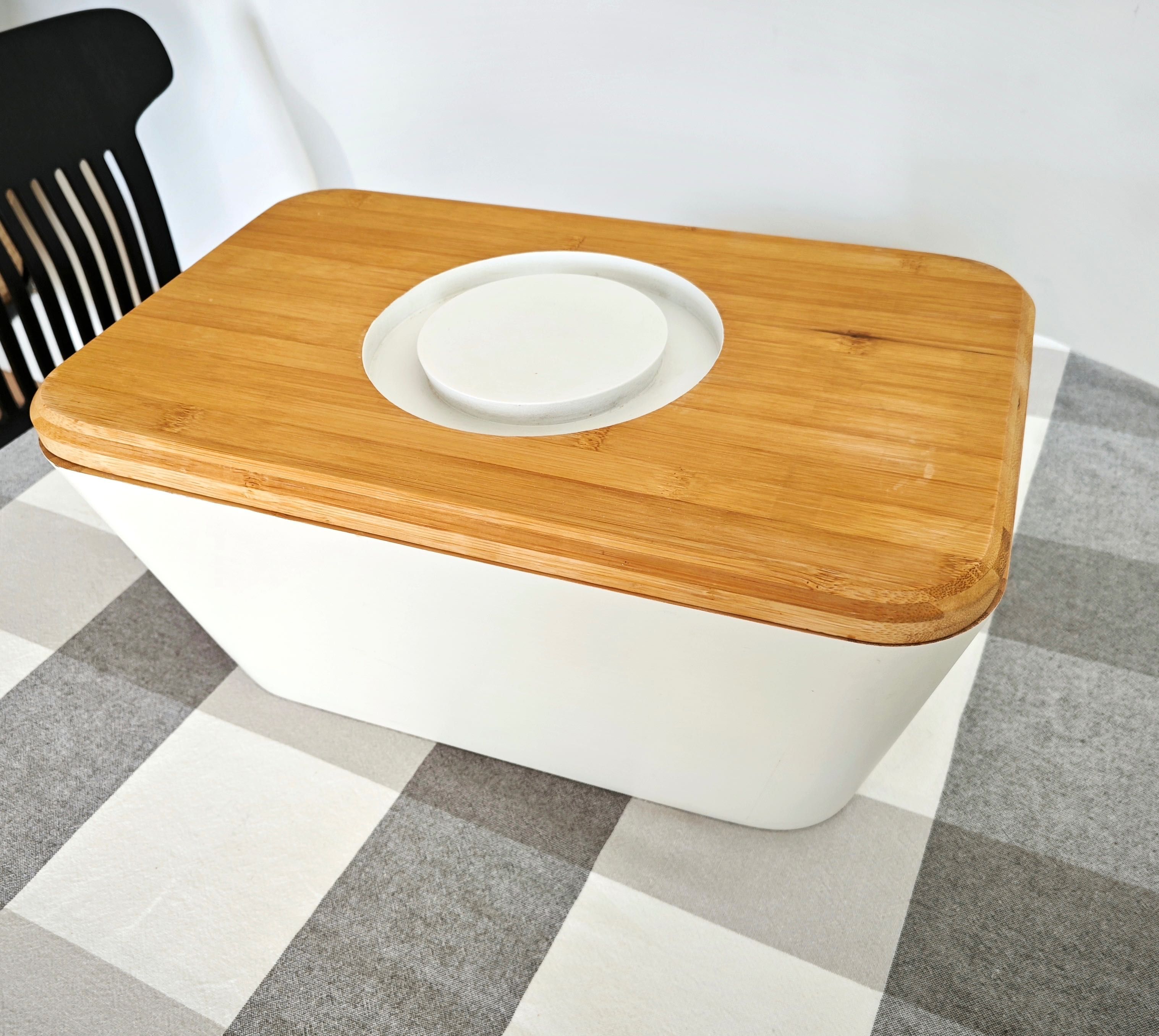 Duży bambusowy chlebak z deską do krojenia Home & You Woodsie Warszawa