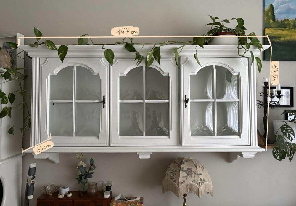 Komoda- witryna drewniana